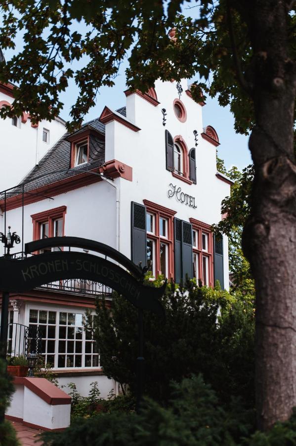 Hotel Kronenschlösschen Eltville am Rhein Exterior foto